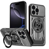 Husa pentru iPhone 16 Pro, Techsuit RuggedCam, albastru