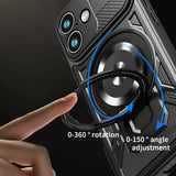 Husa pentru iPhone 17, Techsuit RuggedCam, albastru