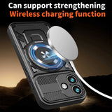 Husa pentru iPhone 17, Techsuit RuggedCam, albastru