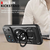 Husa pentru iPhone 17 Pro, Techsuit RuggedCam, albastru