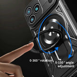 Husa pentru iPhone 17 Pro Max, Techsuit RuggedCam, albastru