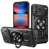 Husa pentru iPhone 17 Pro Max, Techsuit RuggedCam, albastru