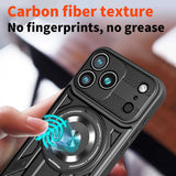 Husa pentru iPhone 17 Pro Max, Techsuit RuggedCam, albastru