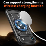 Husa pentru iPhone 17 Air, Techsuit RuggedCam, albastru