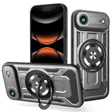 Husa pentru iPhone 17 Air, Techsuit RuggedCam, albastru
