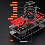Husa pentru Samsung Galaxy S20 FE, Techsuit RuggedCam, albastru