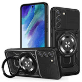 Husa pentru Samsung Galaxy S21 FE 5G, Techsuit RuggedCam, albastru