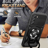 Husa pentru Samsung Galaxy S21 FE 5G, Techsuit RuggedCam, albastru