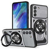 Husa pentru Samsung Galaxy S21 FE 5G, Techsuit RuggedCam, albastru
