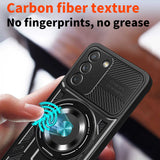 Husa pentru Samsung Galaxy S21 FE 5G, Techsuit RuggedCam, albastru