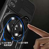 Husa pentru Samsung Galaxy S23, Techsuit RuggedCam, albastru