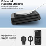 Husa pentru Samsung Galaxy Z Flip6, Spigen Tough Armor Pro MagSafe (ACS09807), negru