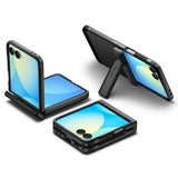 Husa pentru Samsung Galaxy Z Flip7, Spigen Tough Armor Pro MagSafe (ACS09561), negru