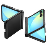 Husa pentru Samsung Galaxy Z Flip7, Spigen Tough Armor Pro MagSafe (ACS09561), negru