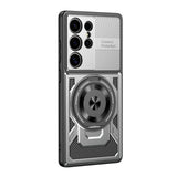 Husa pentru Samsung Galaxy S23 Ultra, Techsuit RuggedCam, albastru