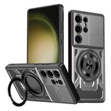 Husa pentru Samsung Galaxy S23 Ultra, Techsuit RuggedCam, albastru