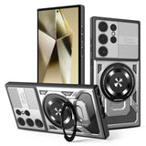 Husa pentru Samsung Galaxy S24 Ultra, Techsuit RuggedCam, albastru