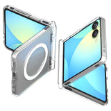 Husa pentru Samsung Galaxy Z Flip7, Spigen Ultra Hybrid Pro MagSafe (ACS09559), transparenta