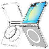 Husa pentru Samsung Galaxy Z Flip7, Spigen Ultra Hybrid Pro MagSafe (ACS09559), transparenta
