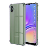 Husa pentru Samsung Galaxy A05, Techsuit Shockproof Clear Silicone, fumuriu