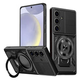 Husa pentru Samsung Galaxy S24, Techsuit RuggedCam, albastru