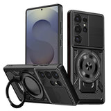 Husa pentru Samsung Galaxy S25 Ultra, Techsuit RuggedCam, albastru