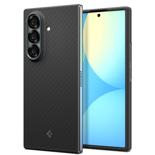 Husa pentru Samsung Galaxy Z Fold7, Spigen Air Skin (ACS09555), negru aramid