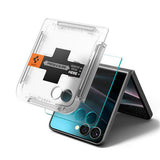Folie de protectie pentru Samsung Galaxy Z Flip7, Spigen Glas.tR EZ-FIT HD (AGL09586)