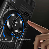 Husa pentru Samsung Galaxy A36 5G, Techsuit RuggedCam, albastru