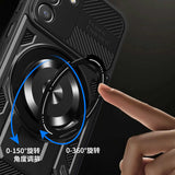 Husa pentru Samsung Galaxy A26 5G, Techsuit RuggedCam, albastru