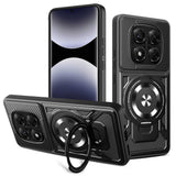 Husa pentru Xiaomi Redmi Note 14 Pro+ 5G, Techsuit RuggedCam, albastru