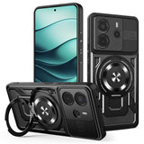 Husa pentru Xiaomi Redmi Note 14 4G (Regional), Techsuit RuggedCam, albastru