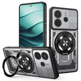 Husa pentru Xiaomi Redmi Note 14 4G (Regional), Techsuit RuggedCam, albastru