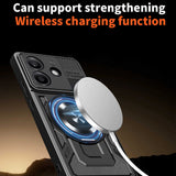 Husa pentru Xiaomi Redmi Note 14 5G, Techsuit RuggedCam, albastru