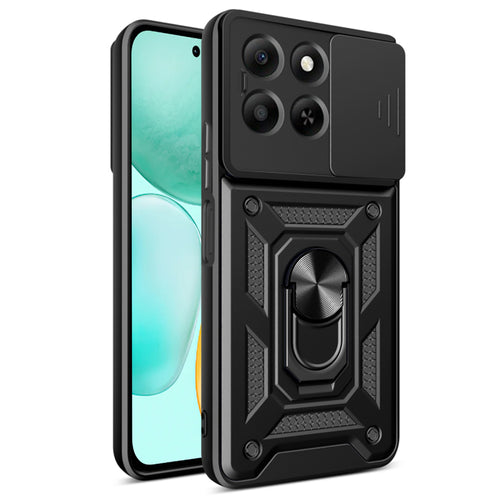 Husa pentru Honor X6c, Techsuit CamShield Series, negru