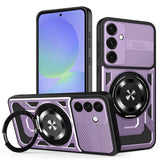 Husa pentru Samsung Galaxy A36 5G, Techsuit RuggedCam, albastru