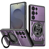 Husa pentru Samsung Galaxy S25 Ultra, Techsuit RuggedCam, albastru