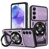 Husa pentru Samsung Galaxy A55 5G, Techsuit RuggedCam, albastru
