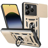 Husa pentru Xiaomi Redmi Note 14 5G, Techsuit CamShield Series, albastru