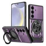 Husa pentru Samsung Galaxy S24, Techsuit RuggedCam, albastru