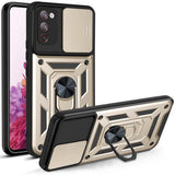 Husa pentru Samsung Galaxy S20 FE, Techsuit CamShield Series, albastru
