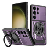 Husa pentru Samsung Galaxy S23 Ultra, Techsuit RuggedCam, albastru