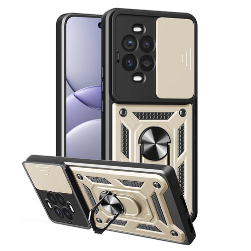 Husa pentru Huawei nova 13 Pro, Techsuit CamShield Series, auriu