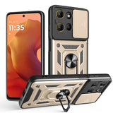Husa pentru Motorola Moto G15, Techsuit CamShield Series, albastru
