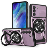 Husa pentru Samsung Galaxy S21 FE 5G, Techsuit RuggedCam, albastru
