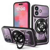 Husa pentru iPhone 17, Techsuit RuggedCam, albastru
