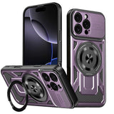 Husa pentru iPhone 16 Pro Max, Techsuit RuggedCam, albastru