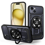 Husa pentru iPhone 15 Plus, Techsuit RuggedCam, albastru