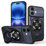 Husa pentru iPhone 16 Plus, Techsuit RuggedCam, albastru