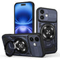 Husa pentru iPhone 16, Techsuit RuggedCam, albastru